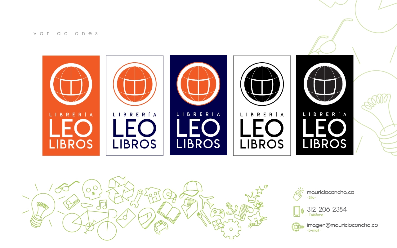 Versiones de Logo Leo Libros